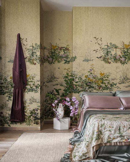 126-7025 Cole & Son Shinrin Yoku Scenic Flora Paperweave