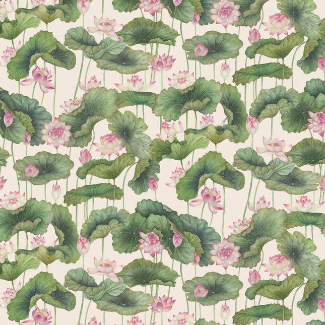 126-9031 Cole & Son Shinrin Yoku Lily Lotus Pink & White