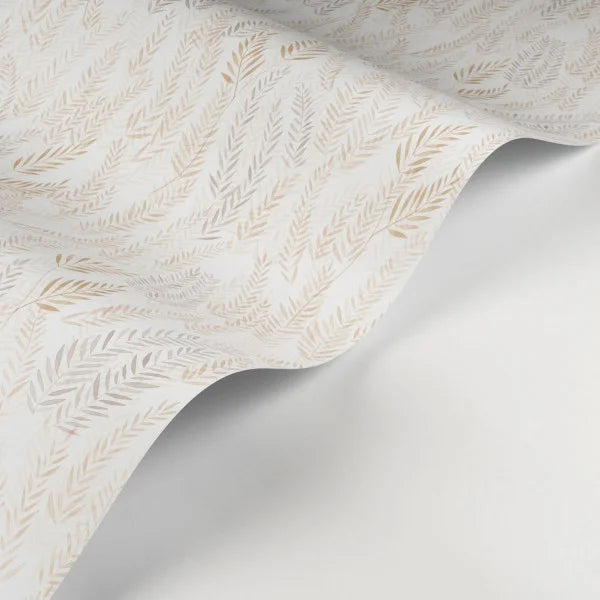 met een basis van beige en witte tinten