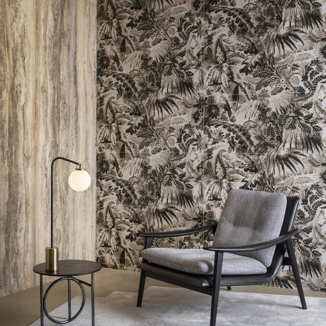 33003 Arte Antigua Tropicali Black Sepia