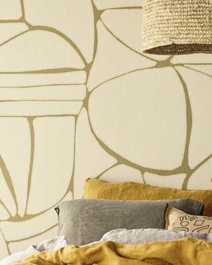 340281 Eijffinger Solange Omani Ochre