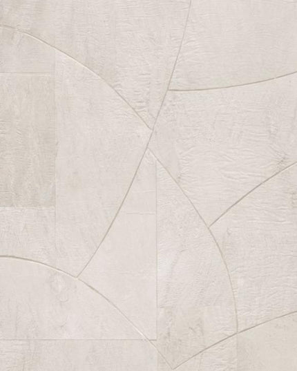 40710 Arte Melaky Rubra - Dit behang is zacht van toon met een subtiele mix van wit en beige