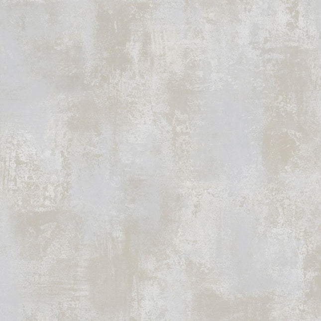 42804 Hooked on Walls Milano Stucco - Dit behang is subtiel en rustiek met een mix van zacht grijs
