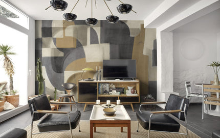 aangevuld met zachte beige accenten.