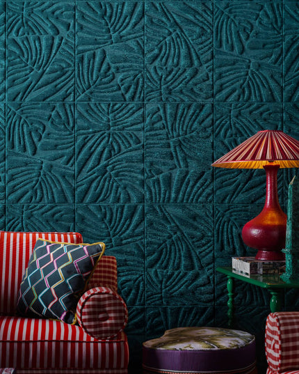 43022 Arte Yala Monstera Petrol