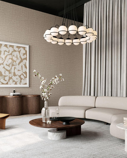 lichtgrijs en zachte taupe tinten