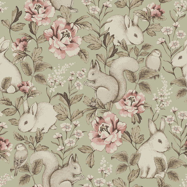 Kleur_Mijn_Interieur_Borastapeter_NewbieII_6931_MagicForest_Closeup