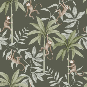 Kleur_Mijn_Interieur_Borastapeter_NewbieII_6935_JungleFriends_Closeup