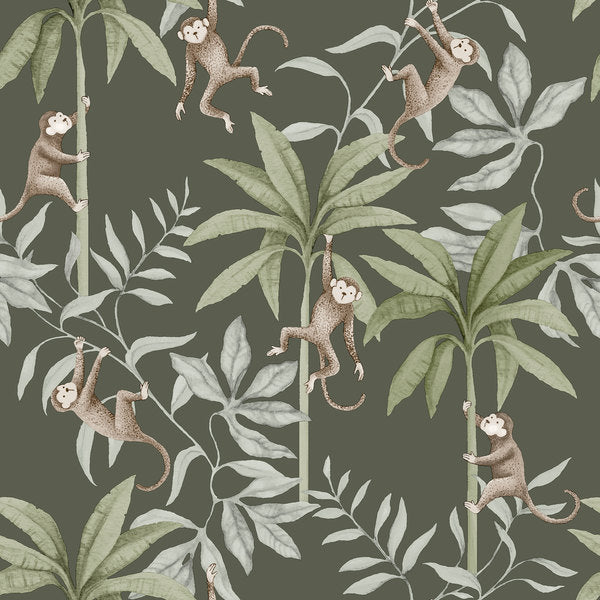 Kleur_Mijn_Interieur_Borastapeter_NewbieII_6935_JungleFriends_Closeup
