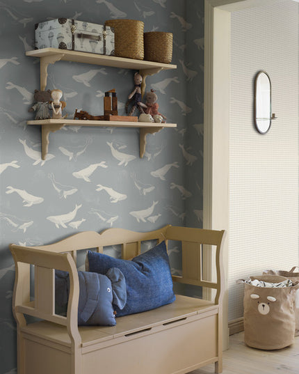 Kleur_Mijn_Interieur_Borastapeter_NewbieII_6942_Whales_Roomshot
