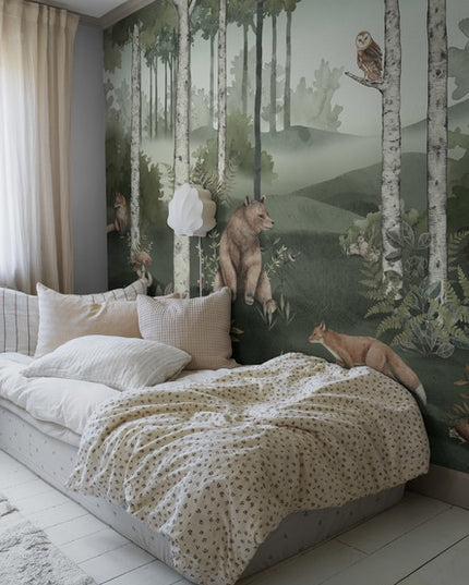 Kleur_Mijn_Interieur_Borastapeter_NewbieII_6943_WildForestMural_Roomshot