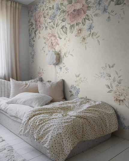 Kleur_Mijn_Interieur_Borastapeter_NewbieII_6944_Flowergarden_Mural_Roomshot