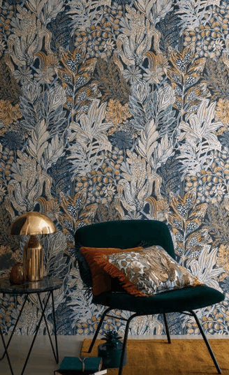 74320324 Casamance Jardin Félicia Borrommee Vert