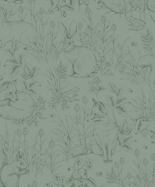 Kleur_Mijn_Interieur_Borastapeter_NewbieII_7477_ForestFriends_Closeup