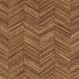 75371222 Casamance Nature Sur Mesure Ocotea - Dit behang is opgebouwd uit verschillende tinten warm bruin en beige
