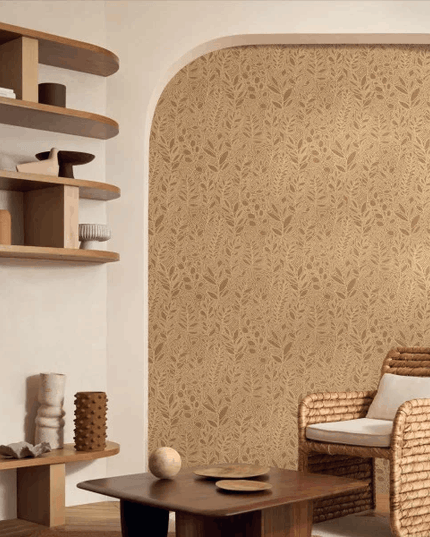 76680610 Casamance Palmadora Astragale Camel