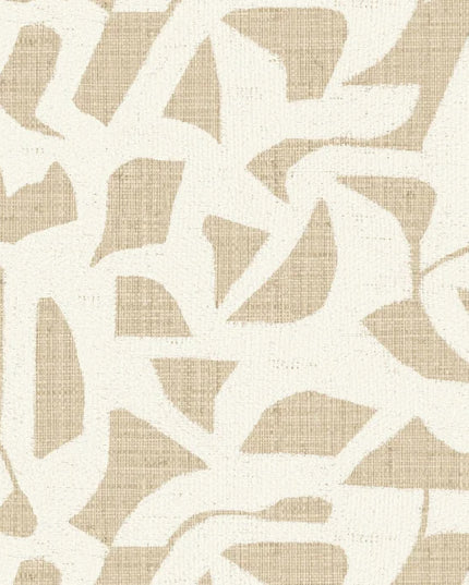 76830508 Casamance Modernismo Cana - Dit behang is een zachte combinatie van beige en wit met een subtiel textuureffect dat zorgt voor een natuurlijke