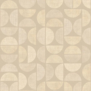 76880916 Casamance Nature Sur Mesure Dualis - Dit behang is een zachte combinatie van beige en crèmekleuren met subtiele textuuraccenten die een rustige en warme sfeer creëren.