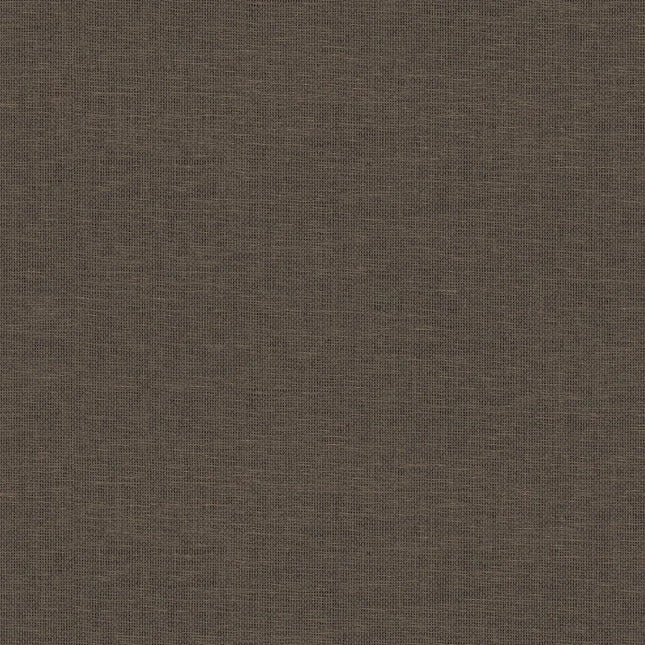 76922548 Casamance Tressora Vannora - Dit behang is een subtiele mix van donkerbruin en zwart met een fijn geweven structuur die een warme