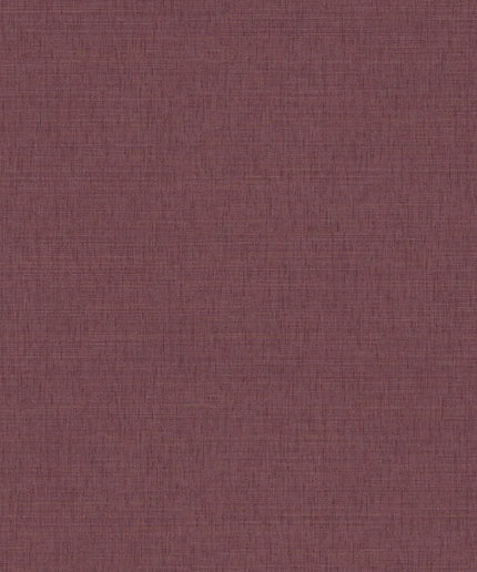 76954894 Casamance Tressora Fibra - Dit behang is een warme mix van gedempte rode en paarse tinten met een subtiele textuur die diepte toevoegt.