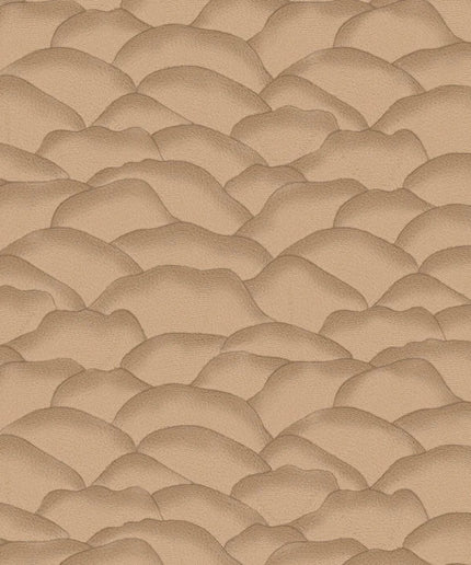 76971426 Casamance Broderies Ondula - Dit behang is opgebouwd uit zachte tinten van beige