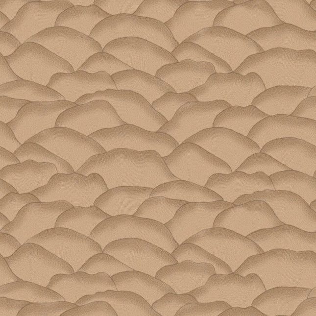 76971426 Casamance Broderies Ondula - Dit behang is opgebouwd uit zachte tinten van beige
