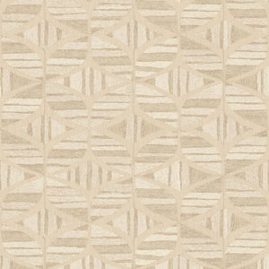 76982140 Casamance Broderies Filandra - Dit behang is een harmonieus samenspel van beige
