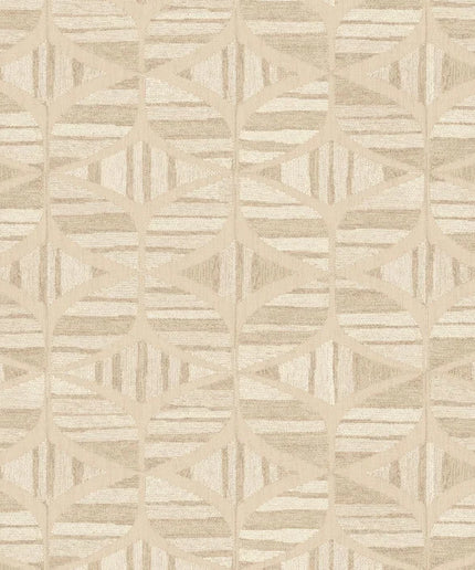 76982140 Casamance Broderies Filandra - Dit behang is een harmonieus samenspel van beige
