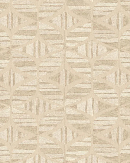 76982140 Casamance Broderies Filandra - Dit behang is een harmonieus samenspel van beige