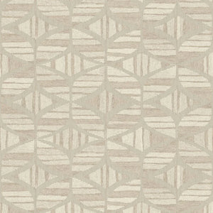 76982242 Casamance Broderies Filandra - Dit behang is een subtiele mix van beige