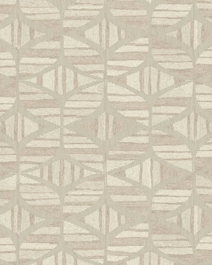 76982242 Casamance Broderies Filandra - Dit behang is een subtiele mix van beige