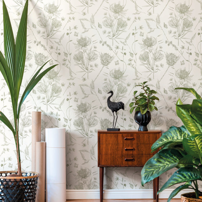 394273 Livingwalls Drawn Into Nature