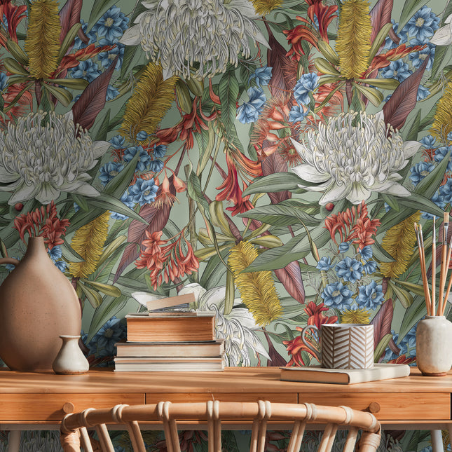 394281 Livingwalls Drawn Into Nature