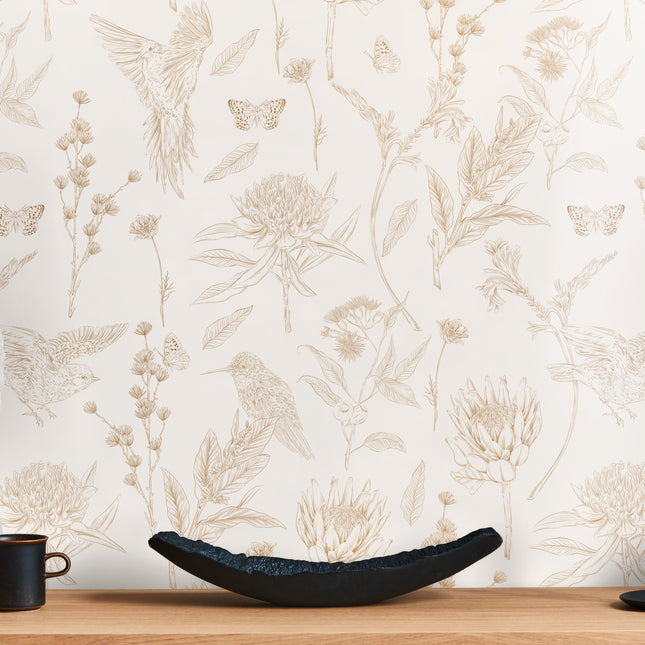 394291 Livingwalls Drawn Into Nature