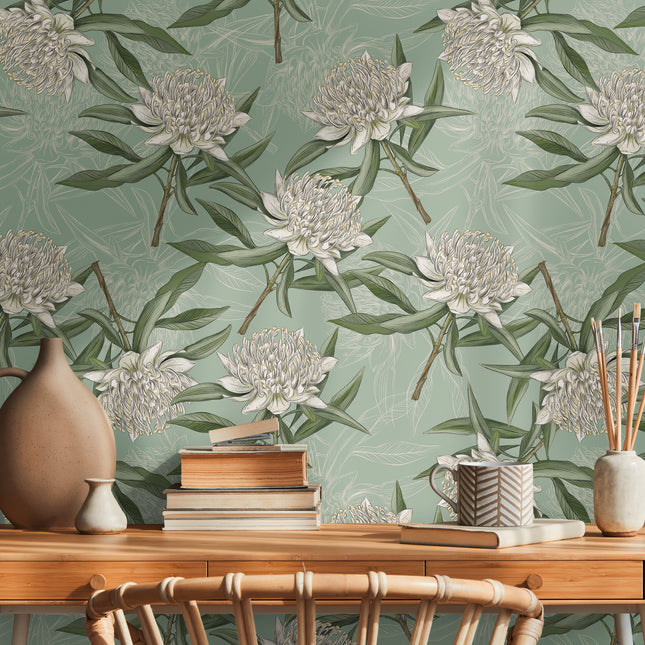 394322 Livingwalls Drawn Into Nature