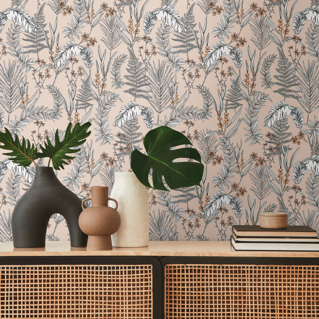 394342 Livingwalls Drawn Into Nature