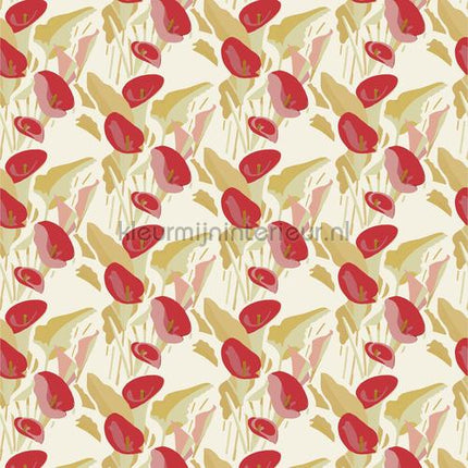 Elitis Flower Power TP 303 02 | Bestellen bij https://www.kleurmijninterieur.nl/