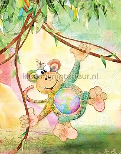 Atlas Wallcoverings The Great Zoo 2 1664 | Bestellen bij https://www.kleurmijninterieur.nl/