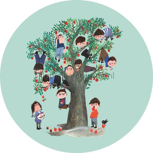 Kek Amsterdam Kinder Behangcirkels ck-016 | Bestellen bij https://www.kleurmijninterieur.nl/