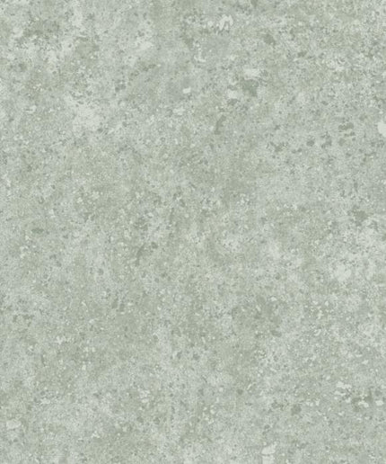 30314 Arte Koalin Calcaire Stucco - Dit behang is een subtiele mix van lichtgrijs en zachte groene tinten met een verweerde