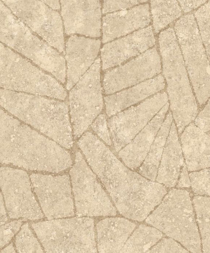 30332 Arte Koalin Fragment - Dit behang is uitgevoerd in zachte beige tinten met subtiele accenten van lichtbruin en crème