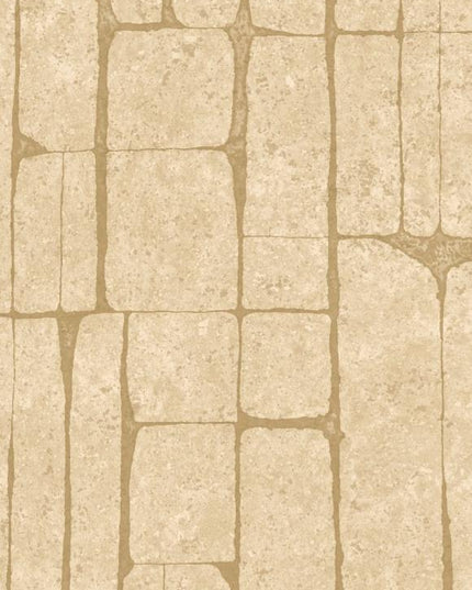 30362 Arte Koalin Solco - Dit behang is subtiel uitgevoerd in zachte beige tinten met warme geelbruine accenten die een natuurlijke en rustgevende sfeer creëren.
