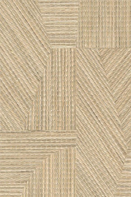 52461 Arte Prismatic Refraction - Dit behang is een subtiele mix van beige en lichte bruintinten die samen een warme