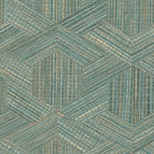 52480 Arte Prismatic Reflect - Dit behang is een harmonieuze mix van turquoise