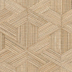 52481 Arte Prismatic Reflect - Dit behang is een warme mix van verschillende tinten bruin en beige