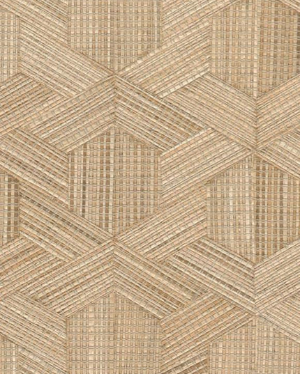 52481 Arte Prismatic Reflect - Dit behang is een warme mix van verschillende tinten bruin en beige