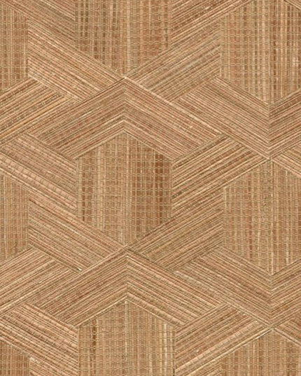 52482 Arte Prismatic Reflect - Dit behang is opgebouwd uit verschillende tinten bruin en beige