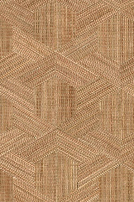 52482 Arte Prismatic Reflect - Dit behang is opgebouwd uit verschillende tinten bruin en beige