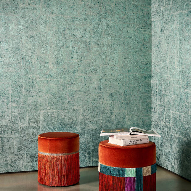 60141 Arte Metal X Patina Quilt Glazed Sage