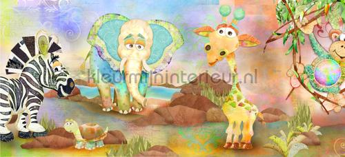 Atlas Wallcoverings The Great Zoo 2 611 | Bestellen bij https://www.kleurmijninterieur.nl/